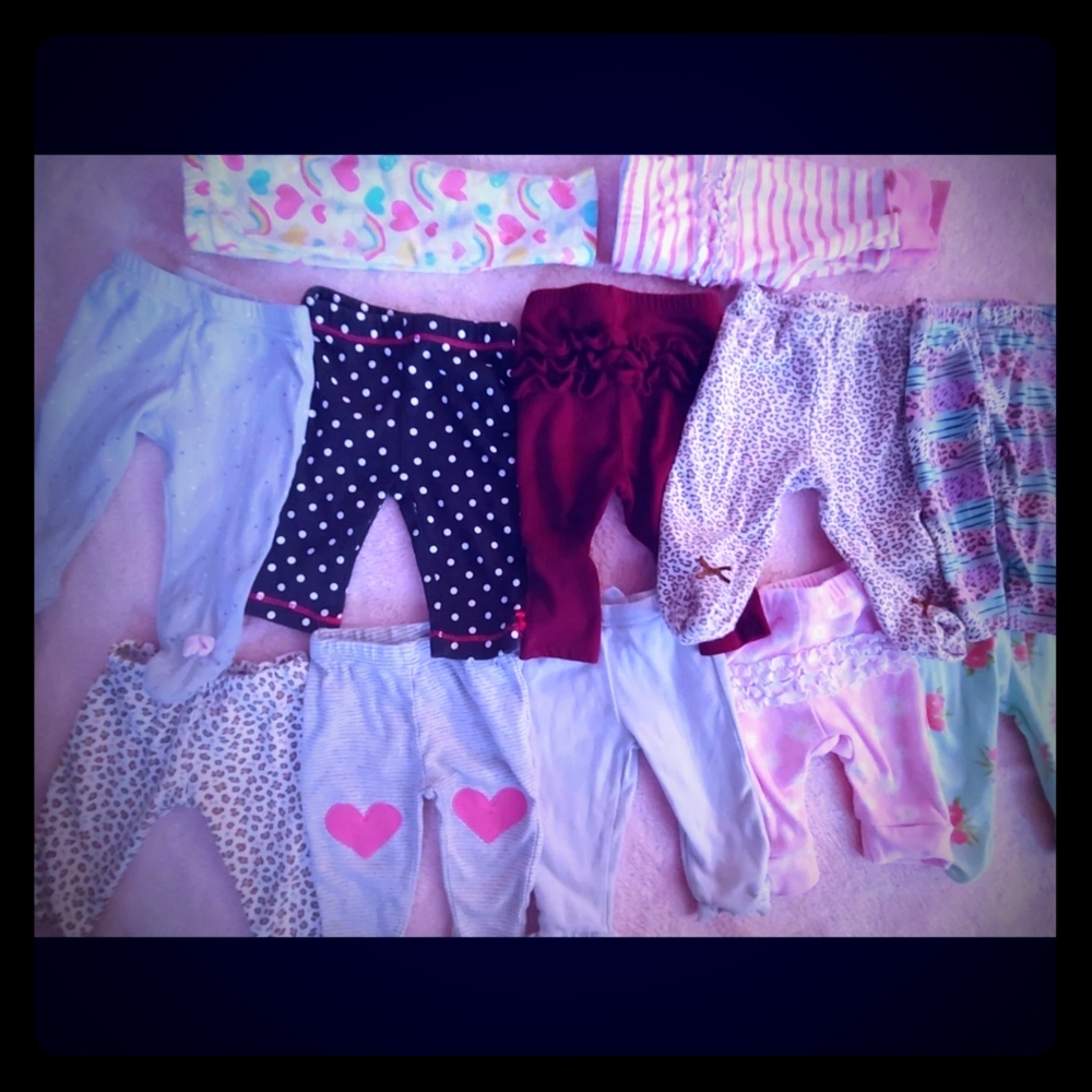 3 month baby girl pants